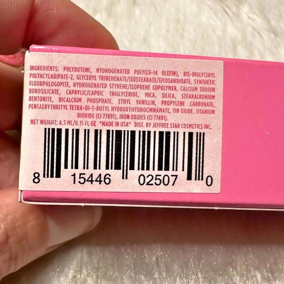 NIB Jeffree Star The Gloss Lip Gloss in Safe Word Full Size 4.5ml - Picture 7 of 9